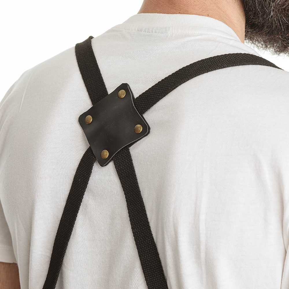 Hidalgo Rust barber apron