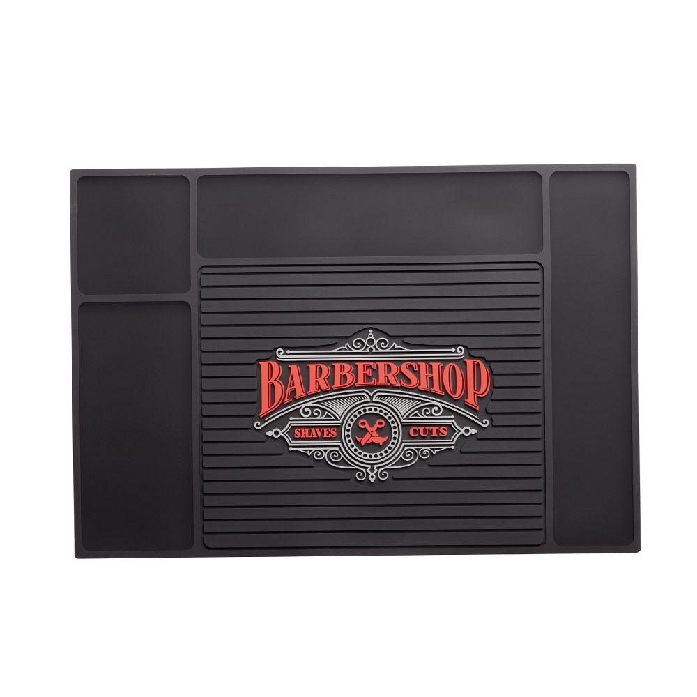 BarberShop patterned silicone mat