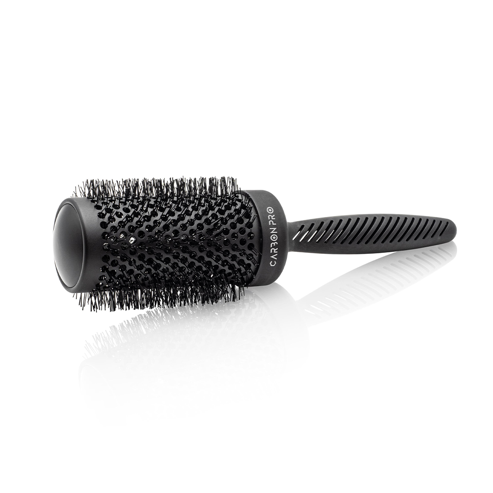 Carbon-PRO ceramic-tourmaline brush with carbon coating 53mm