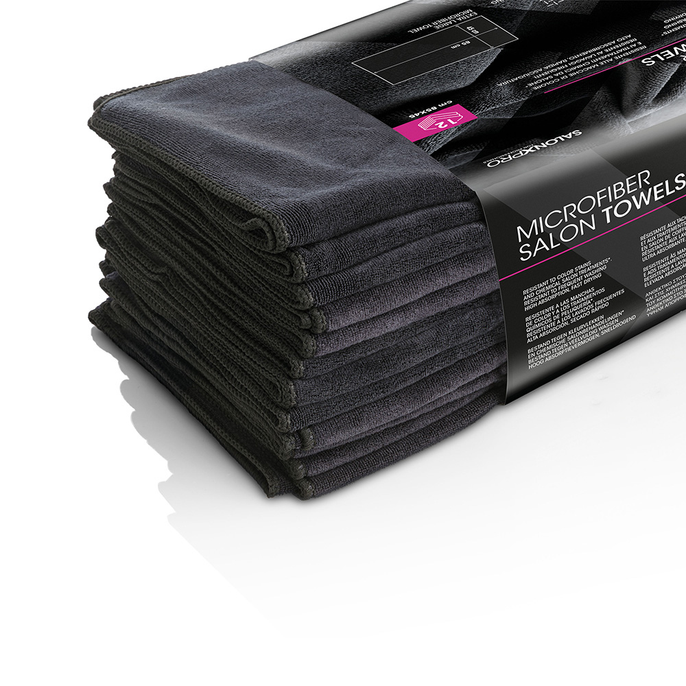 Microfiber salon towels12 pack microfibre towels