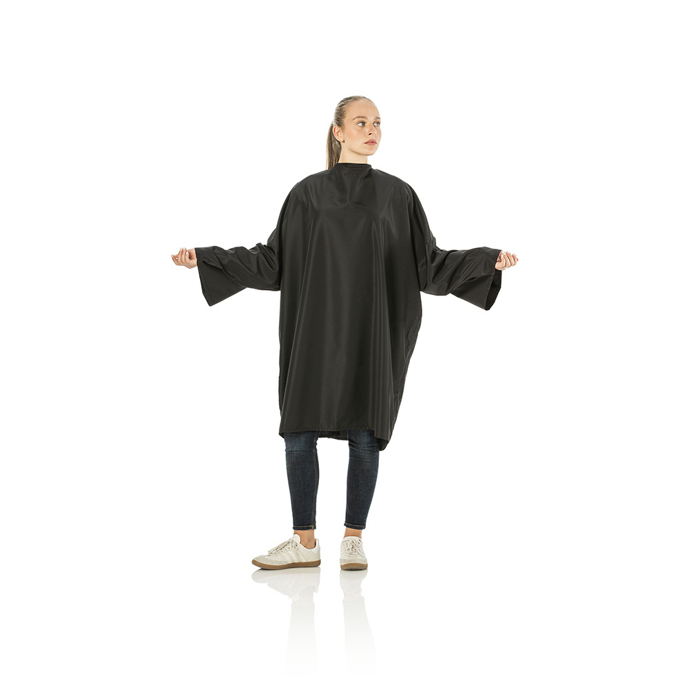 Comfort ProCutting cape with sleeves Adjustable Velcro fastening