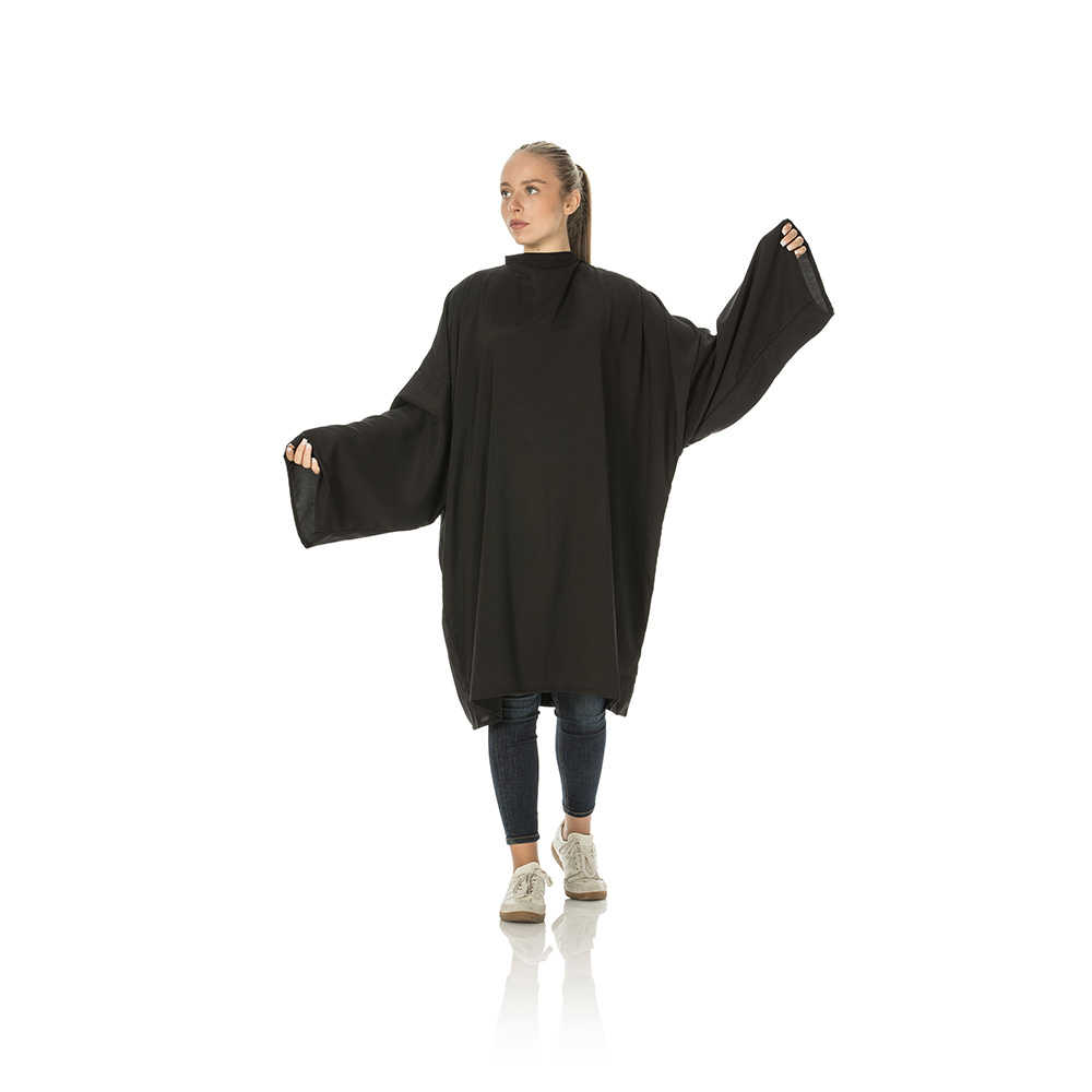 Cape Flex Cutting cape with sleeves Adjustable Velcro fastening