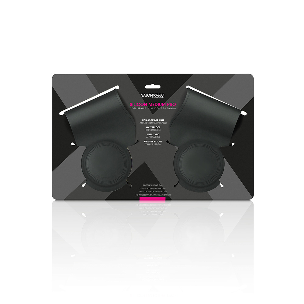 Silicon Medium Pro Cutting cape in silicone