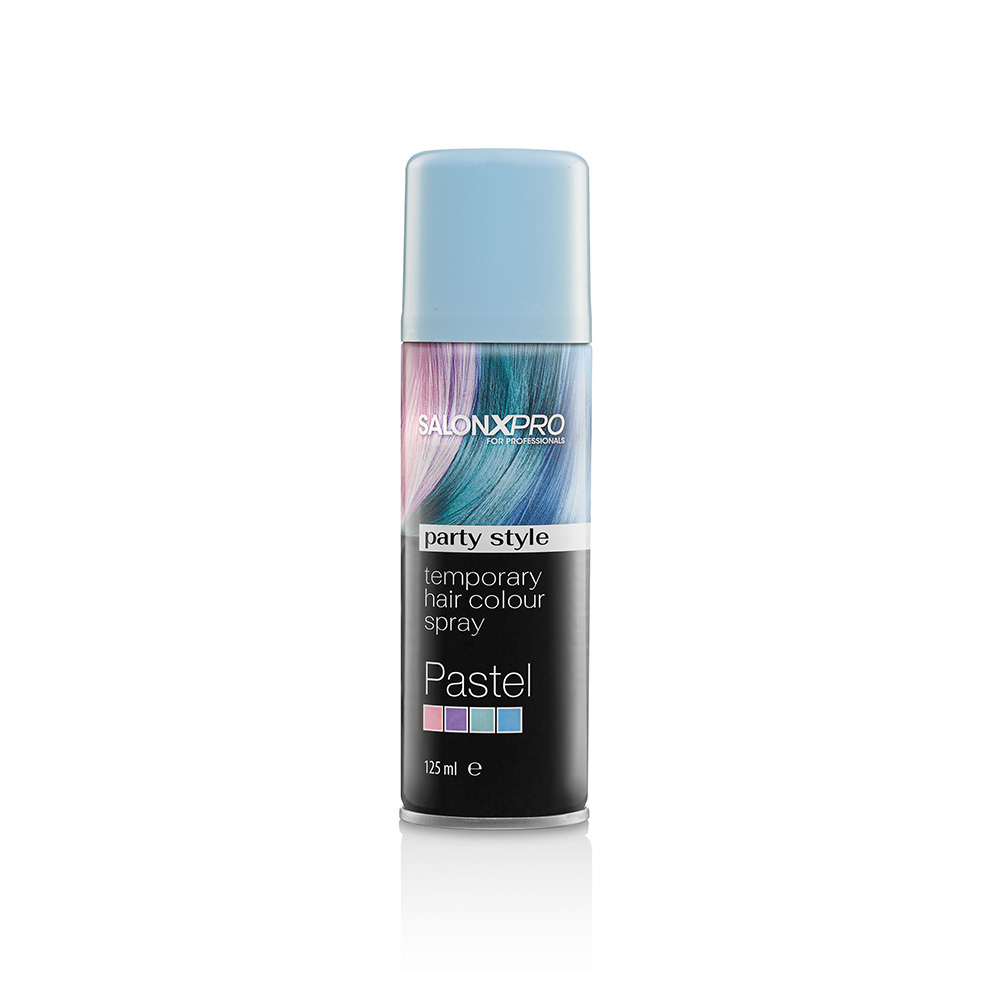 Hair Color Spray Pastel Blue coloured hair spray