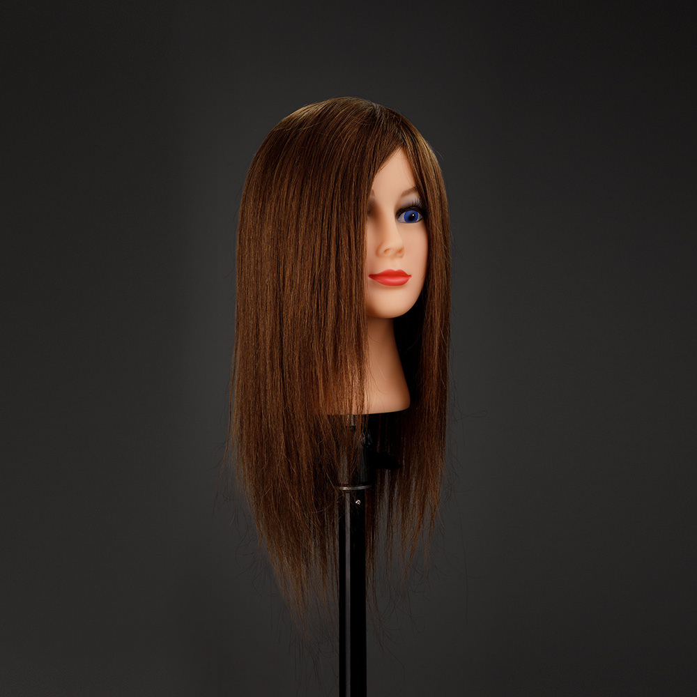 Long-haired training head Length 40/45 cm Color 5
