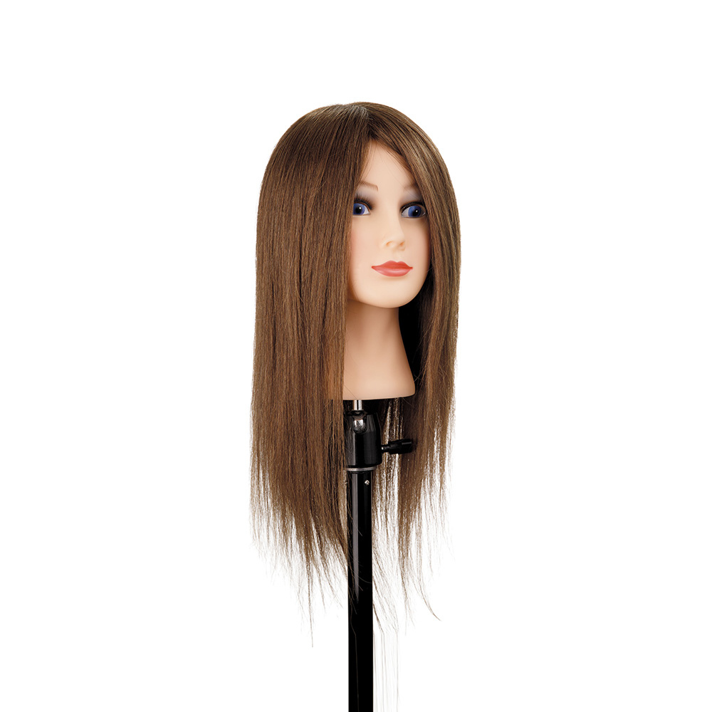 Extra-long hair, training head Length: 45/50 cm Color 5