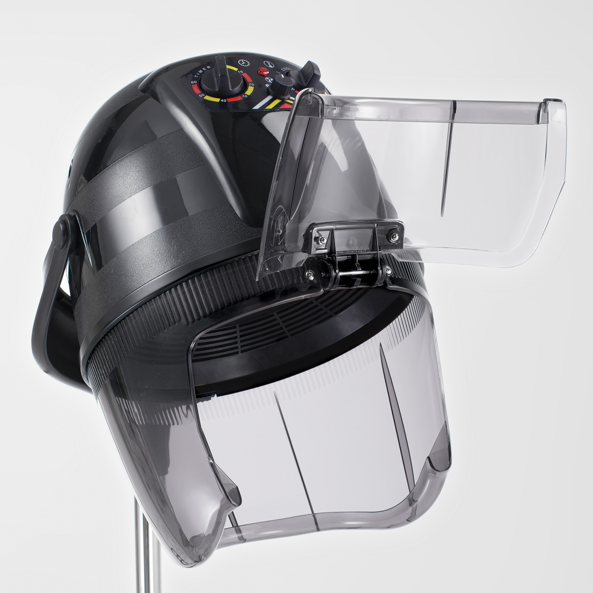 Record 1200 professional hood hair dryer - black