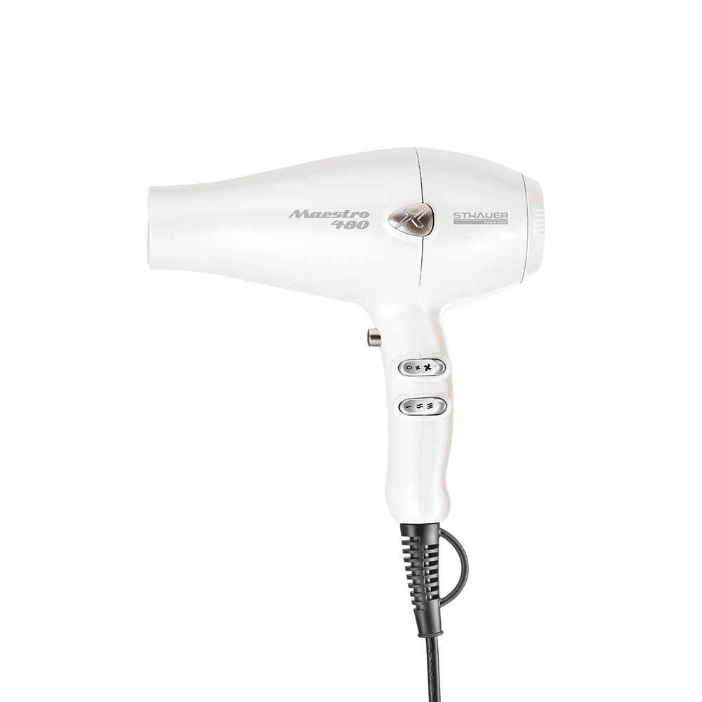 Sthauer Maestro 480 Luxury White Platinum Professional hair dryer
