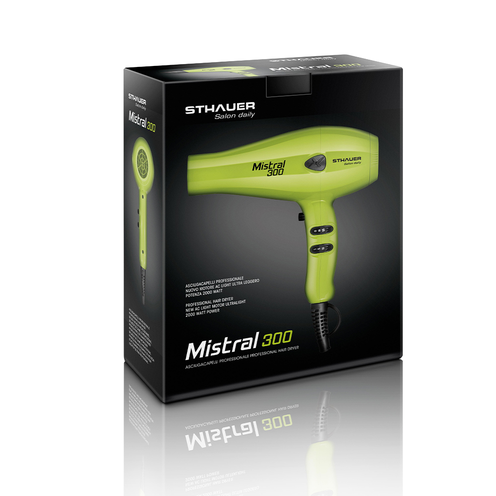 Mistral 300 Professional Hair Dryer Lime