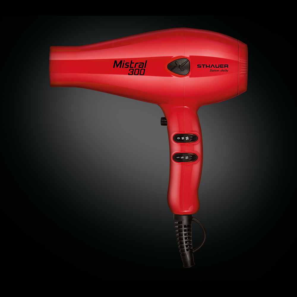 Mistral 300 Professional Hair Dryer Red