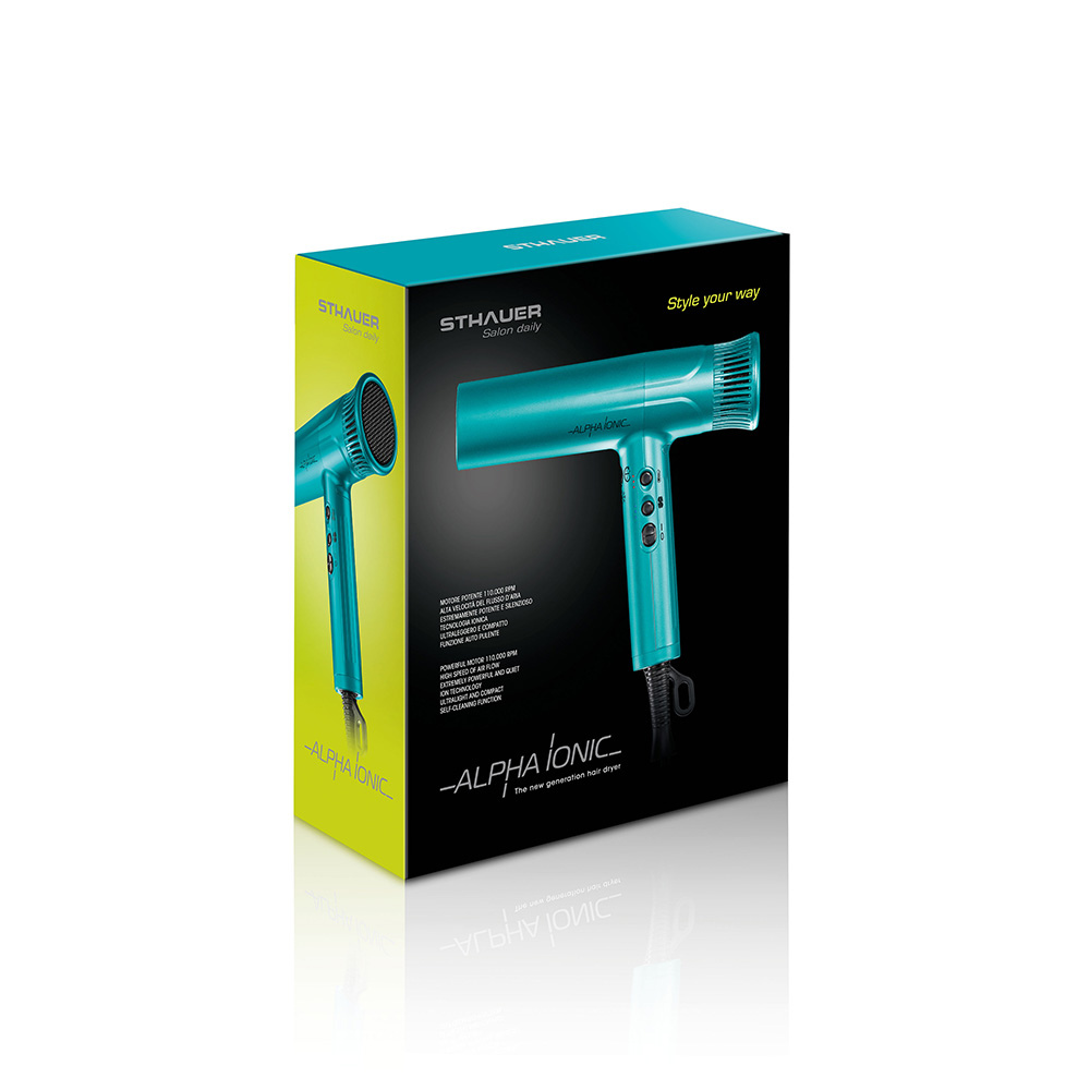Sthauer Alpha Ionic Aquamarine Professional Hair Dryer