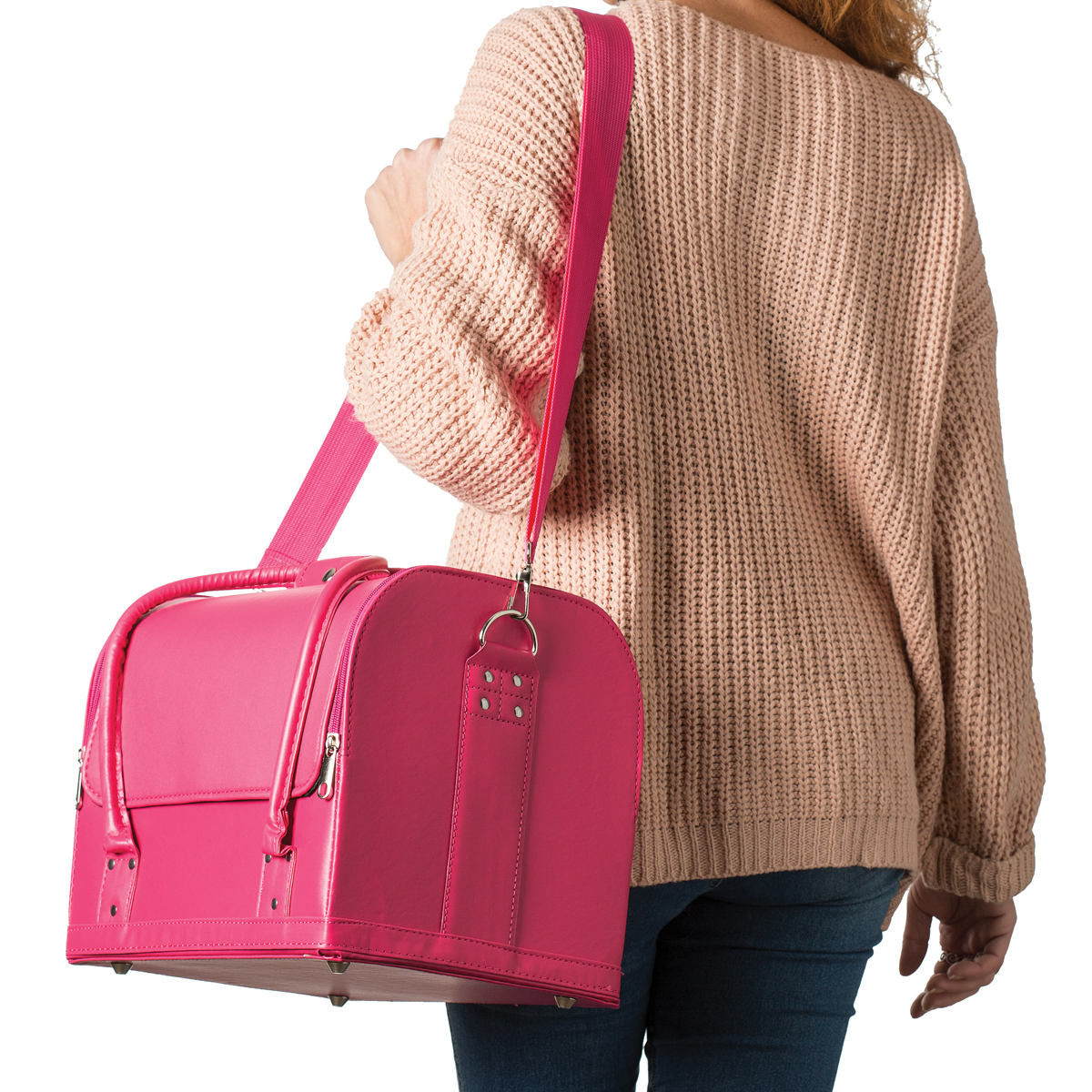 Mia bag for make up artists - pink