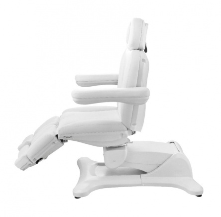 Multifunction electric beauty and pedicure chair in white colour