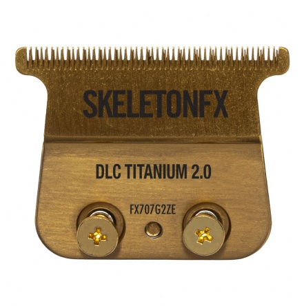 Trimmer Blade Skeleton Gold Deep Tooth DLC Titanium