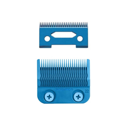 BaByliss PRO Blue Titanium Clipper Blades
