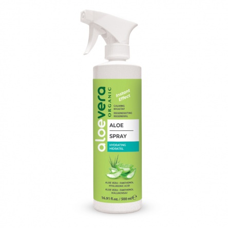 Aloe Vera Organic Skincare spray 500 ml