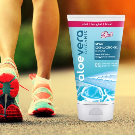 Original Aloe Vera Sport Ice Gel 3 in 1 - 125ml