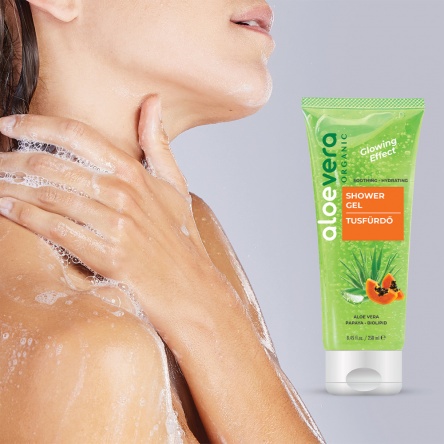 Aloe Vera Organic Glowing Effect Shower gel 250ml