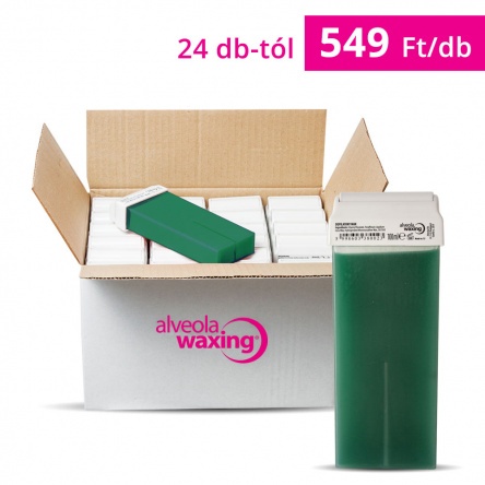 Alveola Waxing Green Wax 100ml Big Roller