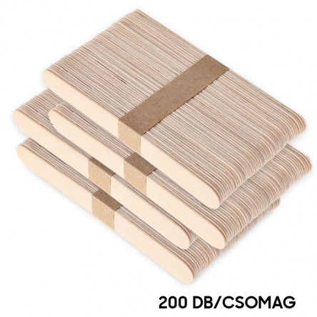 Alveola Waxing Wooden Spatula 200 pcs/pack