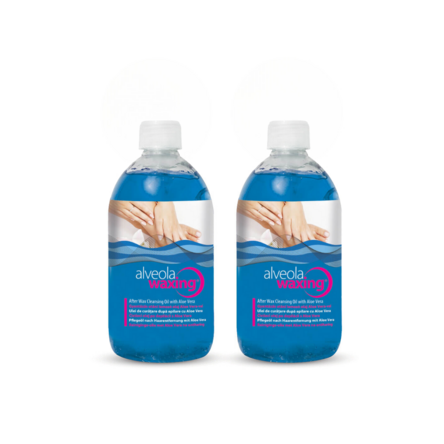 Alveola Waxing After Wax Cleansing Oil with Aloe Vera extract 2x300ml