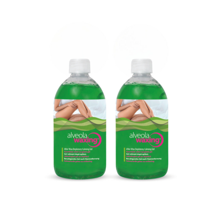 Alveola Waxing Calming Gel Post-Depilatory 2x300ml