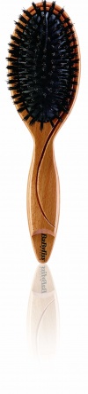 BaByliss wooden cushion brush with boar bristles