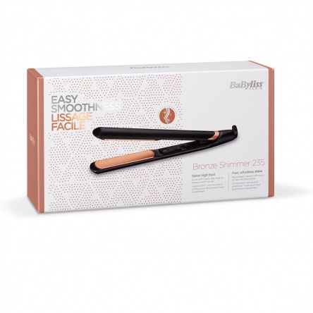 BaByliss Bronze Shimmer 235 Hair Straightener