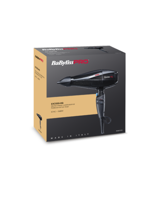 BaByliss PRO EXCESS-HQ HAIRDRYER 2600W IONIC