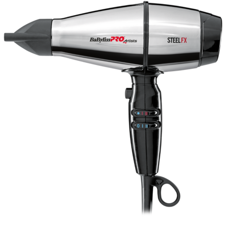 BaByliss PRO Steelfx Hair Dryer Brushless digital motor 2000W