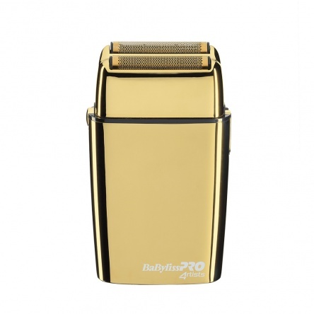 BaByliss PRO Double Foil Metal Shaver Gold