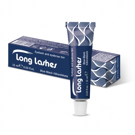 Long Lashes Eyelash and Eyebrow Tint BlueBlack 15ml