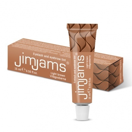 JimJams Eyelash and Eyebrow Tint Light brown 15ml