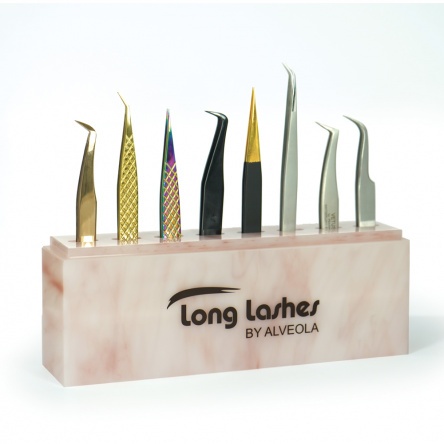 Long Lashes Pro tweezer holder display - pink