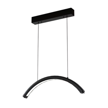 Long Lashes ceiling Moon Pro lamp- black