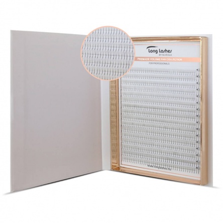 Long Lashes 3D Premium Promade Volume Fans C/0,07 11mm