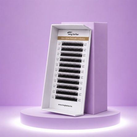 Long Lashes ZERO TIME PROMADE lashes 5D B-0.07 6-9mm