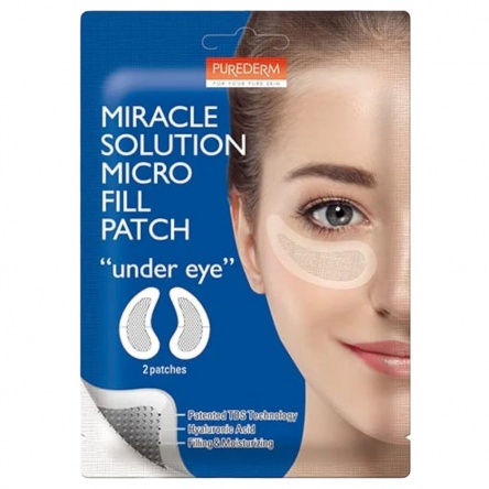 PureDerm Miracle Solution Micro needle Fill Patch “UNDER EYE” 2pcs