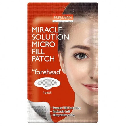 PureDerm Miracle Solution Micro needle Fill Patch “FOREHEAD” 1pcs