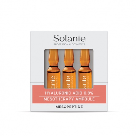 Solanie Hyaluronic Acid 0.8% Mesotherapy Ampoule 3X2 ml