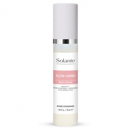 Solanie Rose Exosome Slow Aging Cream Rich 50ml