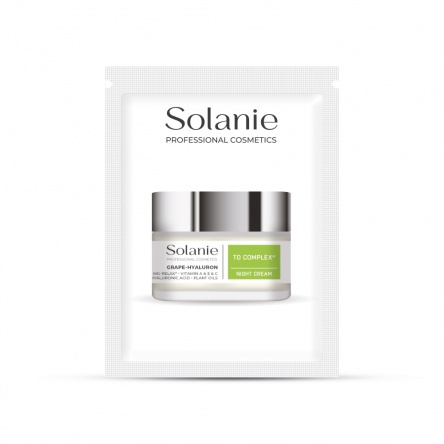 Solanie Sample Grape-hyaluron night cream with TO Complex 3ml