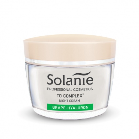 Solanie Grape-hyaluron night cream with TO Complex 50 ml