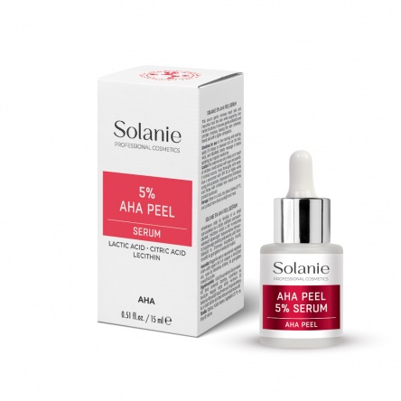 Solanie AHA peel 5 serum 15 ml