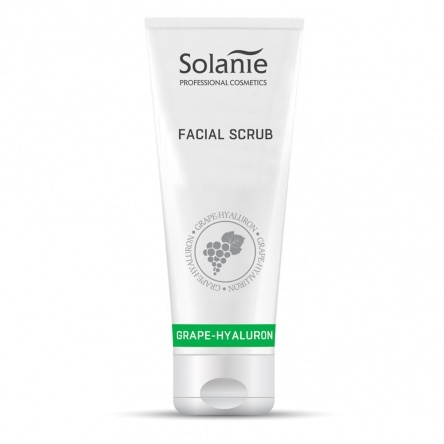 Solanie Grape-hyaluron facial scrub 125 ml