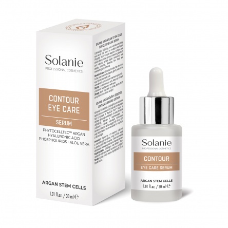 Solanie Argan plant stem cells Contour eye care serum 30 ml