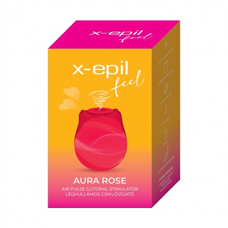 X-Epil Feel Aura Rose Air pulse clitoral stimulator