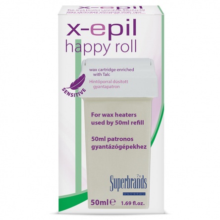 X-Epil Roll-on Wax with Talcum for Happy Roll 50ml