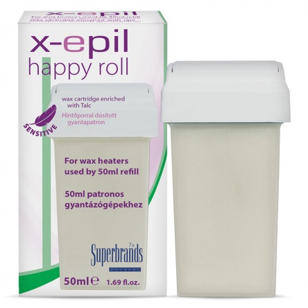 X-Epil Roll-on Wax with Talcum for Happy Roll 50ml