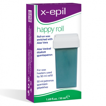 X-Epil Roll-on Wax with Aloe Vera for Happy Roll 50ml